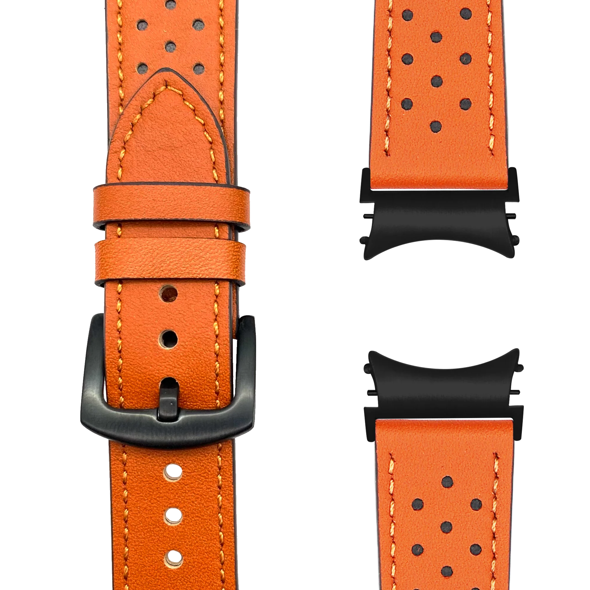 Lederarmband mit Lochmuster für Samsung Galaxy Watch