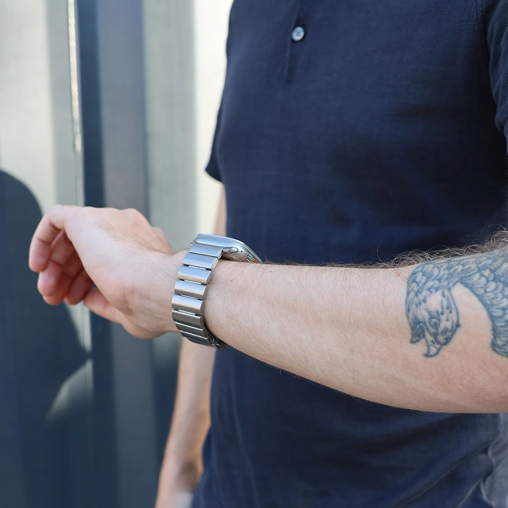 Gliederarmband "Titan" für Federsteg - Image 3
