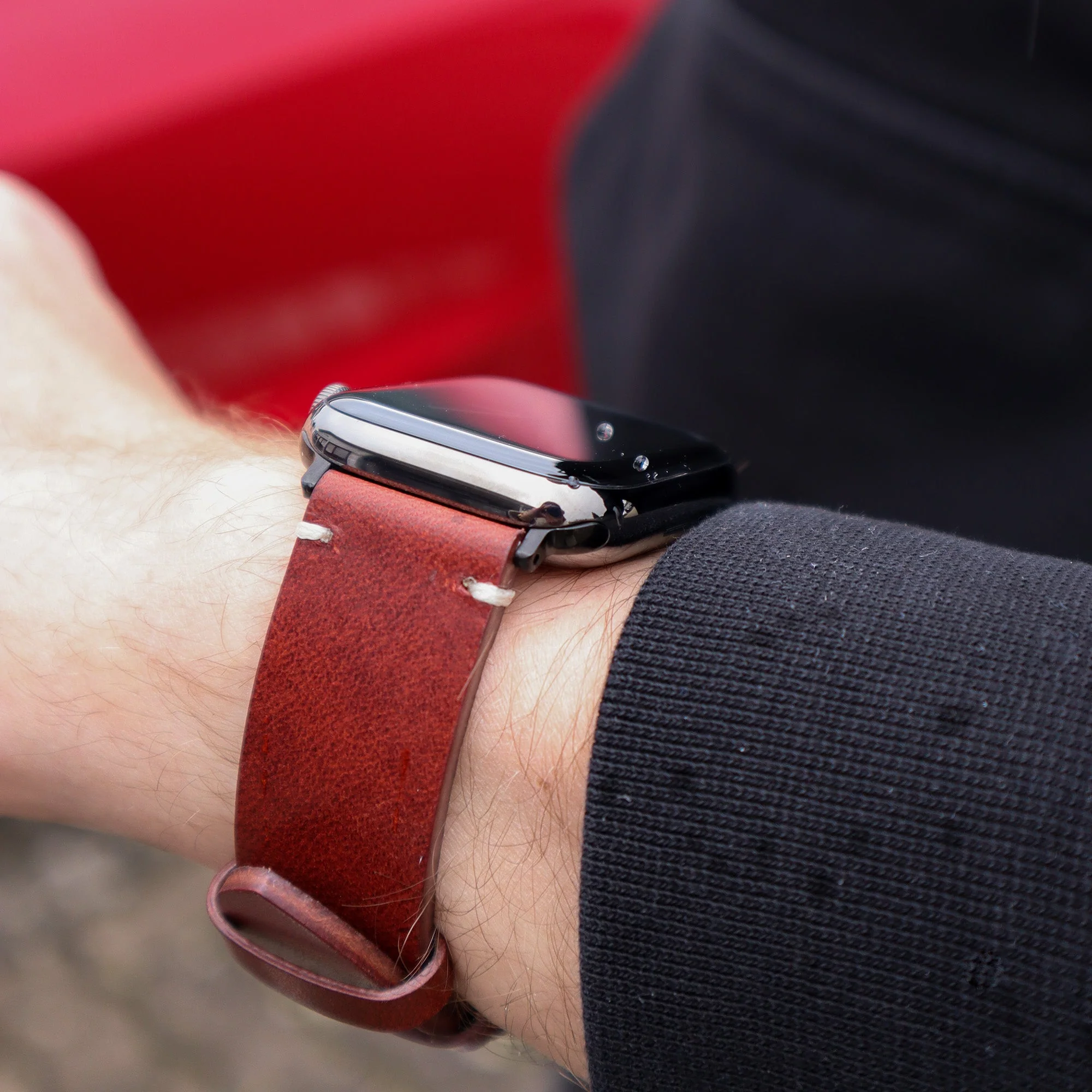 Vintage Lederarmband für Apple Watch - Image 16